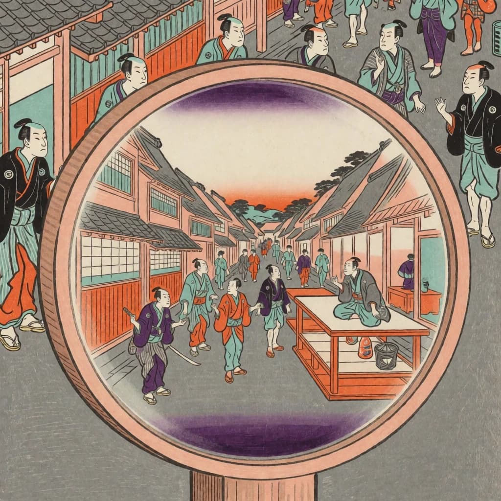 Illustration accompanying The Nine Situations, passage 5