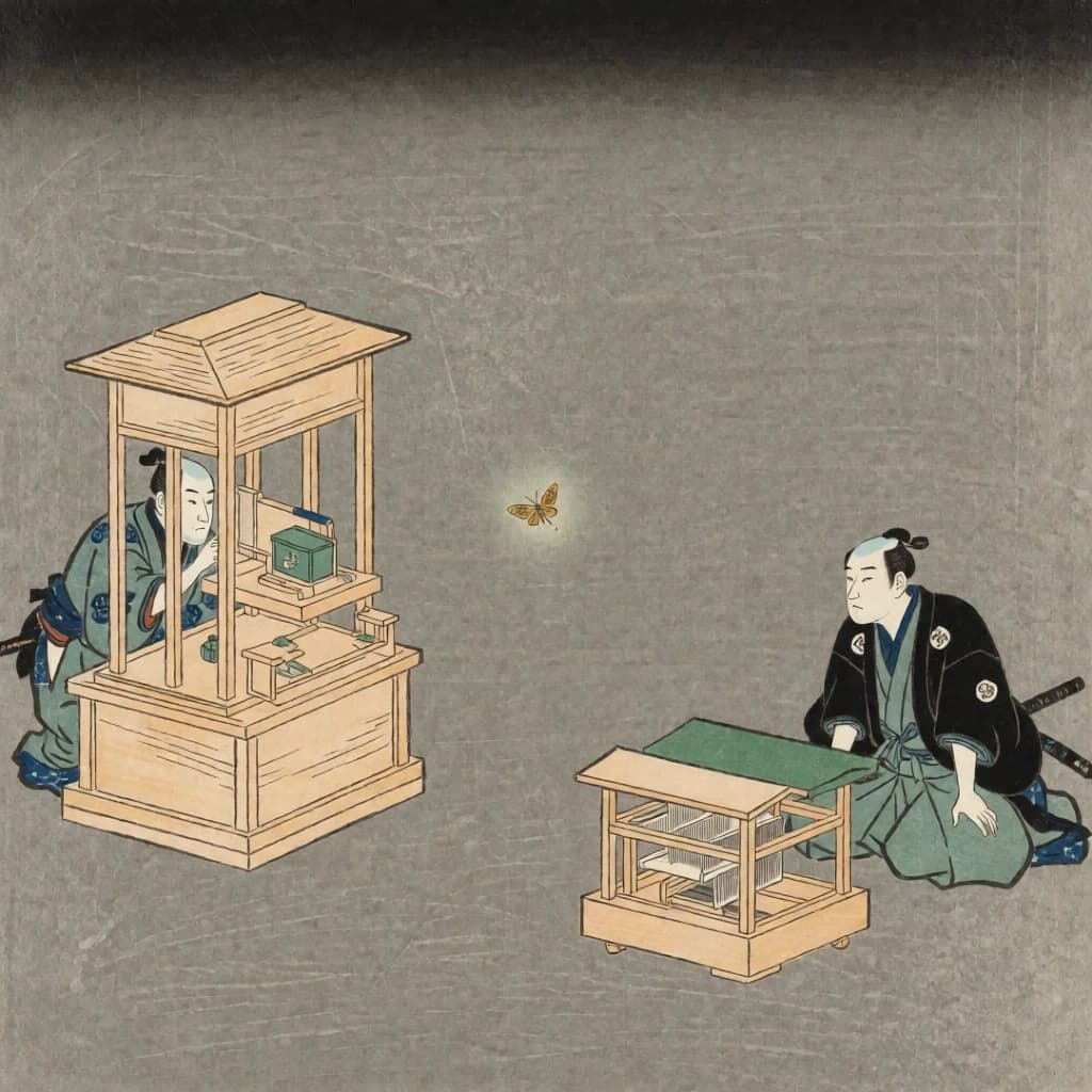 Illustration accompanying The Attack by Fire, passage 1