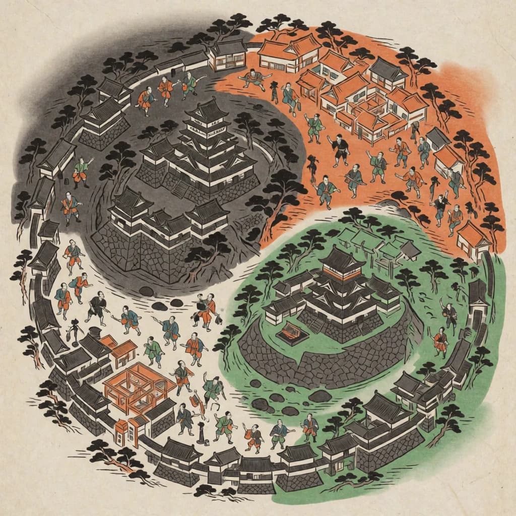 Illustration accompanying The Attack by Fire, passage 5