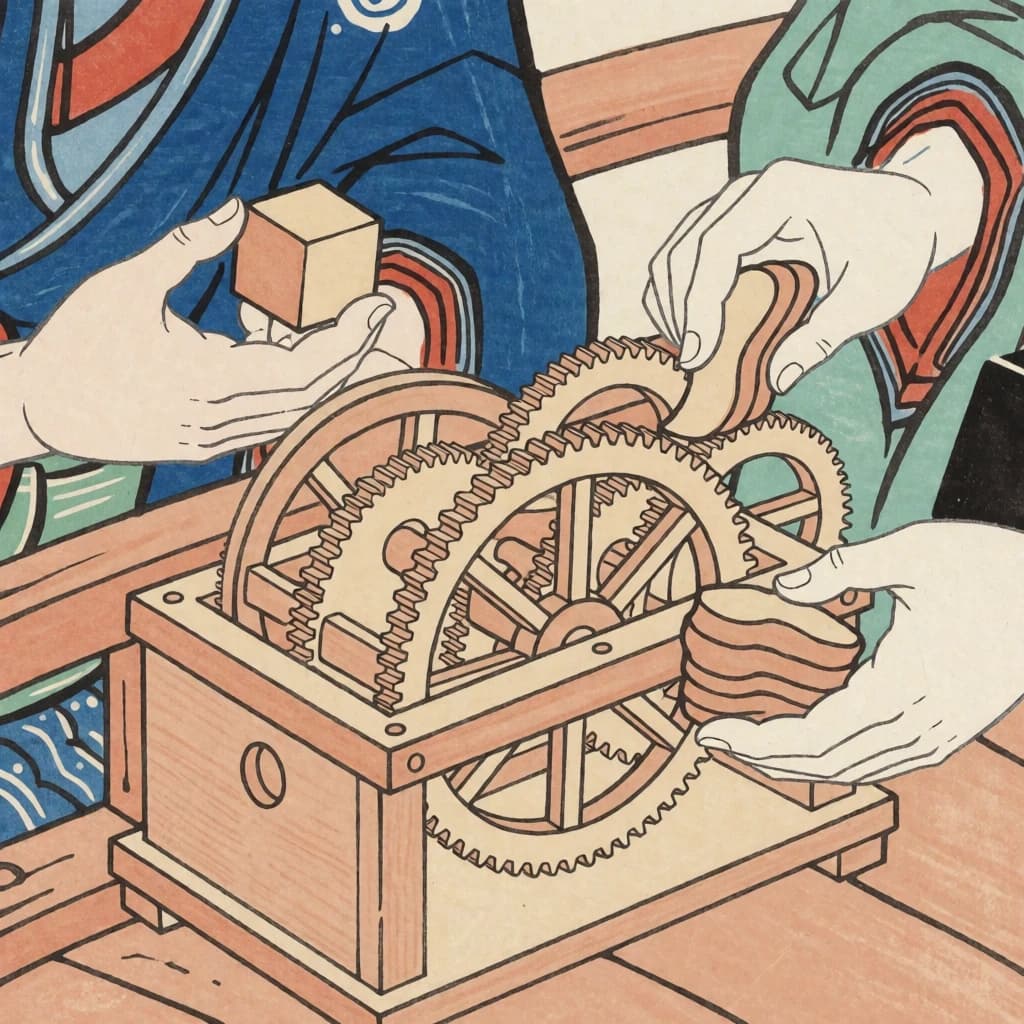 Illustration accompanying Maneuvering, passage 2